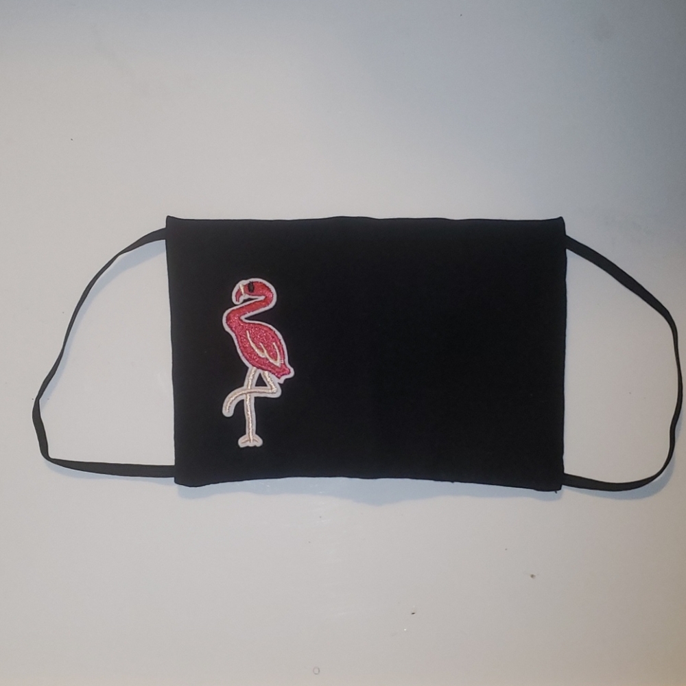 (3) Mask with embroidery & patch - Kid